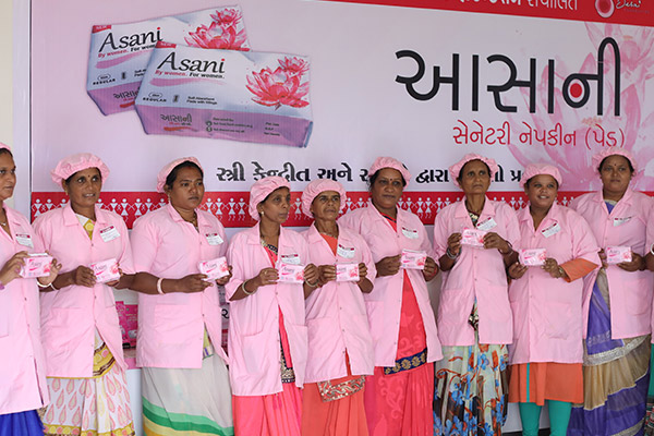 Distribute Sanitary Napkins in Your Region or Local Schools