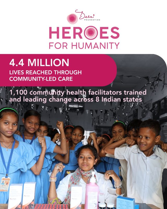 1,100 community heroes. 4.4 million lives changed.

Heroes for Humanity began as an emergency response during the Covid-19 pandemic. Today, it's grown into a powerful movement of local leadership: 1,100 women and men trained from within their own communities across 8 states in India, delivering health screenings, financial literacy, menstrual health education, and more to their neighbors.

They are proof that the most sustainable solutions come from within the community itself.

💙 You can sponsor a Community Hero for just $1,000. One trained Hero goes on to reach and impact approximately 2,400 people every year, creating lasting change that extends far beyond a single donation.

Today, we're celebrating the everyday heroes who show up for their neighbors, families, and communities bringing knowledge, dignity, and opportunity where it's needed most.

To every facilitator who has carried this work forward: thank you. Your dedication is transforming millions of lives.

Ready to empower the next Hero for Humanity? Visit the link in our bio to sponsor a Hero and create a ripple effect of impact.

#HeroesForHumanity #DreamBeyond #CommunityLeadership #India #WomensHealth #MenstrualEquity #HealthForAll #Nonprofit #SocialImpact