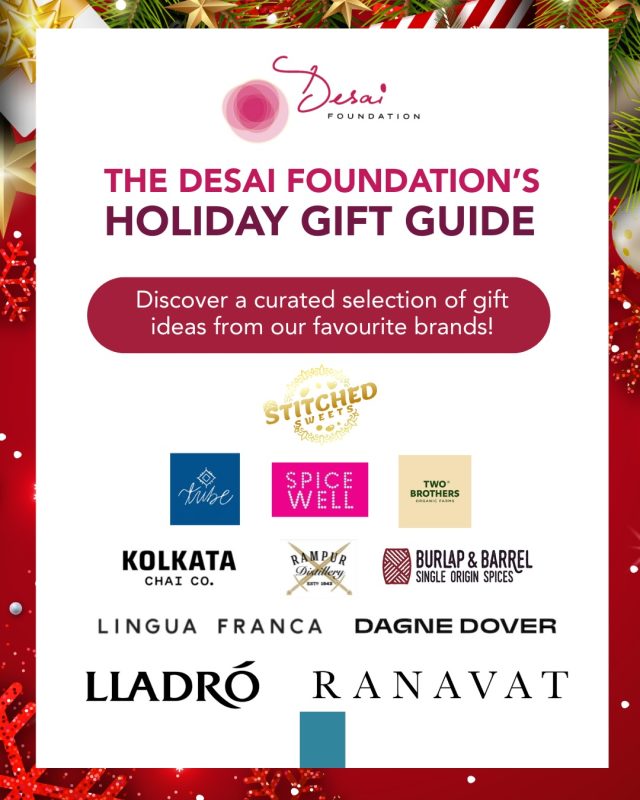 Shop meaningful gifts from some of our favourite brands, each one helping support the Desai Foundation’s programs in rural India. 
Swipe through to explore products that give back and show some love to these amazing partners!

@ranavat @michelleranavat @stitchedsweets_ @spicewell @linguafrancanyc @tribebohemianhome @rampursinglemalt @burlapandbarrel @dagnedover @kolkatachaico @lladro @twobrothersindiafarms @ritikaj_ @rachellehruska @sonalpatelcochran @satyajithange  @ajinkyahange @ayanisdreaming @kumratronic @hasanminhaj 

#giftingproducts #shop #buynow #ranavat #lladro #kolkatachai #stitchedsweets #TribeBohemian #LinguaFranca #Festivalweek #holidaygifting #DesaiFoundation #DagneDover #twobrothers #Burlap&Barrel #Spicewell #rampurdistillery