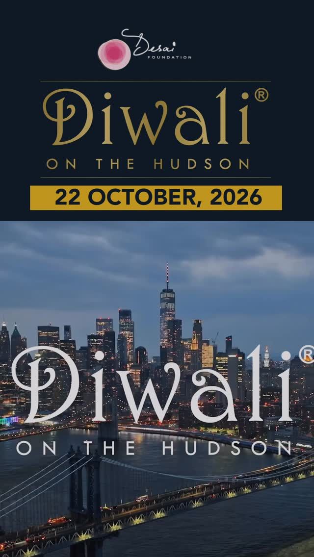 Get ready for an incredible night of culture, music, energy, and community at Diwali on the Hudson 2026!

Now in its 13th year, this is more than a Diwali celebration. It’s a night where New York comes together to celebrate the Festival of Lights while creating brighter futures for women and children across rural India.

🥂 An unforgettable evening of celebration

🎶 Music, dancing, and vibrant desi energy

🧡 A chance to make a meaningful impact with every ticket

📍 HK Hall, New York City

📅 Thursday, October 22, 2026

⏰ 7 PM onwards

Your plans for October 22? Sorted. 

Grab your tickets now and be part of a celebration that shines far beyond the Hudson!

🔗 Tickets available at the link in our bio.

@neildesai07 @djsuhel @stitchedsweets_
@tribebohemianhome
@mr.paanwala @rampursinglemalt
@kolkatachaico @eatdoosra @malai_icecream
@ranavat @1947beer @patelneerja
@anokhilifestyle @ninadavuluri 

#DiwaliOnTheHudson #DesaiFoundation #DiwaliInNYC #FestivalOfLights #dreambeyond