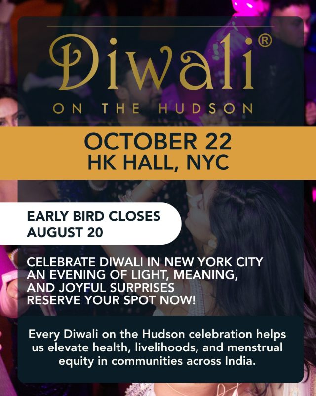 EARLY BIRD TICKETS ARE HERE!

Diwali on the Hudson is back, and this year, we’re making it brighter, bigger, and more fun than ever!

Join us at HK Hall, New York City for a night filled with culture, connection, celebration, and a mission that continues to transform lives across India. 

📅 October 22, 2026
📍 HK Hall, NYC
⏰ Early Bird discounted tickets ends August 20th! We can’t wait to see you there!

🎟️ Tickets at the link in bio.

#DiwaliOnTheHudson #DreamBeyond #DesaiFoundation #Diwali #NewYorkCity #HKHall #CelebrateWithPurpose